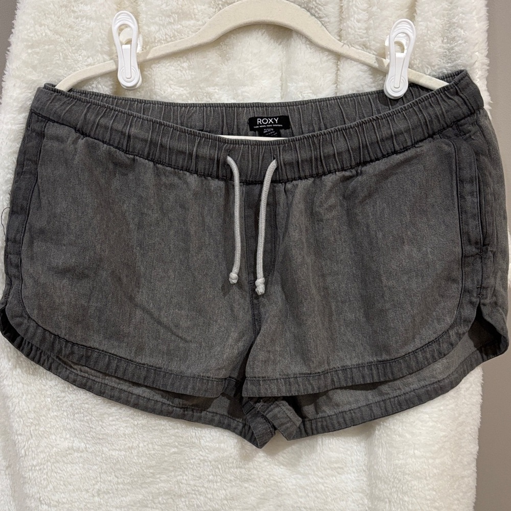 Roxy Women's Charcoal Athletic Shorts